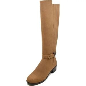 Nautica Womens Minetta Faux Leather Tall Knee-High Boots - Size 7